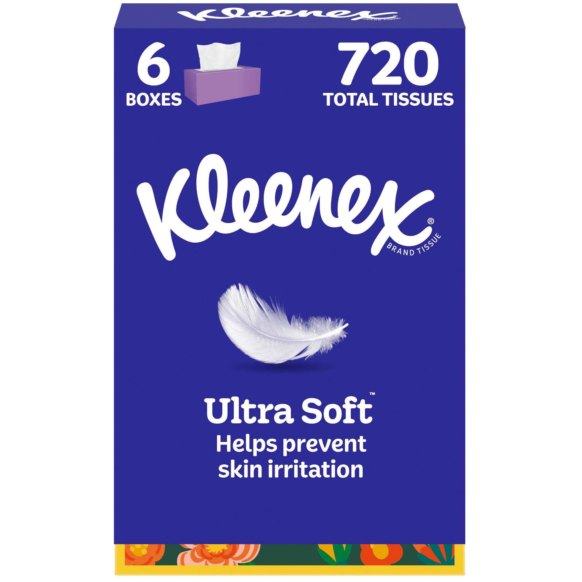 Kleenex Ultra Soft 3-Ply Facial Tissue