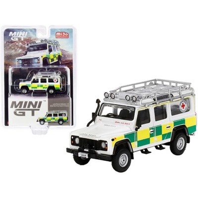 Land Rover Defender 110 RHD  "British Red Cross Search & Rescue" 1/64 Diecast Model Car by True Scale Miniatures