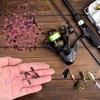Unique Bargains Nylon High Tensile Strength Wear Resistance Slip Bobber Stops 100 Pcs - 4 of 4