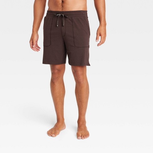 Pair of Thieves Men's 7 Super Soft Lounge Pajama Shorts - Brown S