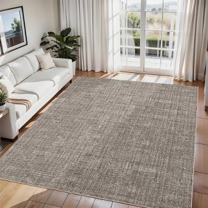Washable Rugs for Bedroom, Living Room, Modern Minimalist Non-Slip Area Rug, Stain Resistant for Dining Room, Classroom - 1 of 4