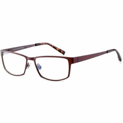 Jones New York Designer Reading Glasses J327 57 mm Matte-Brown Tortoise Havana