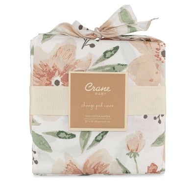 Parker Floral Cotton Quilted Change Pad Cover