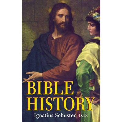 Bible History - by  Ignatius Schuster (Paperback)