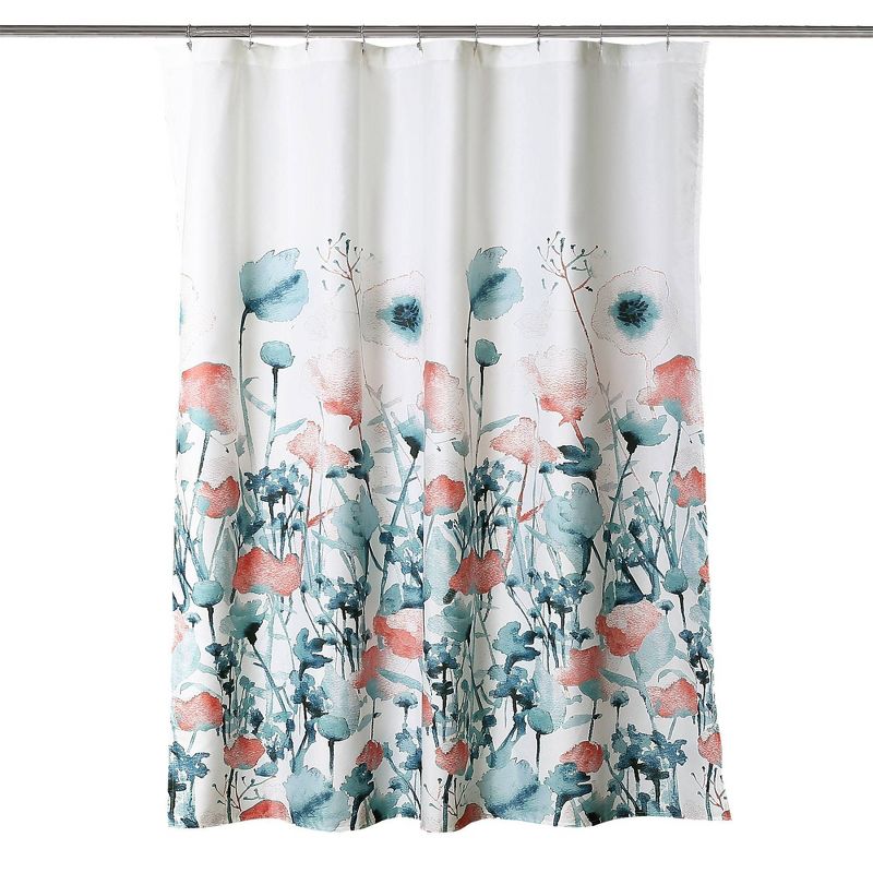 Zuri Flora Shower Curtain - Lush Décor, 6 of 10