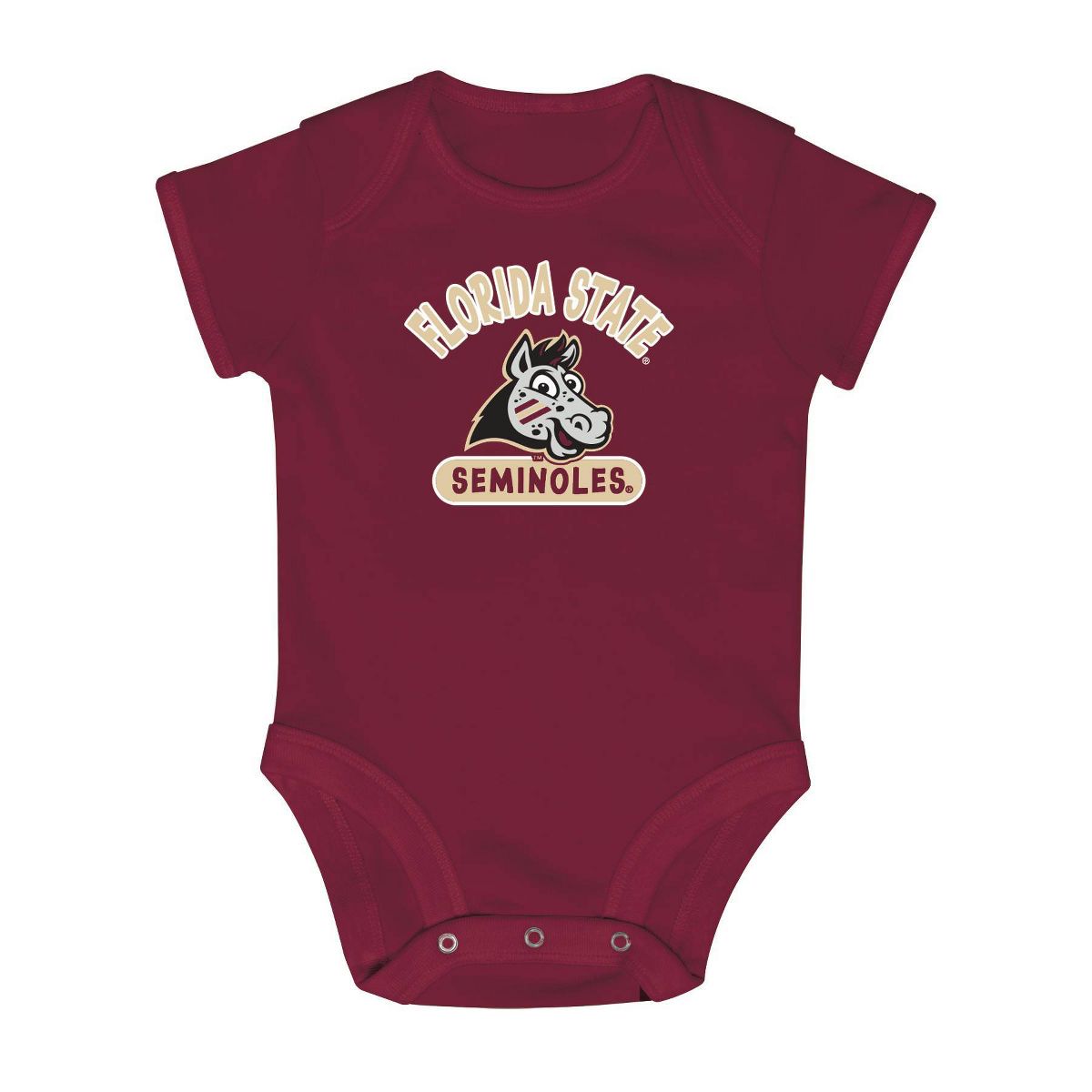 NCAA Florida State Seminoles Newborn 2pk Bodysuit - thumbnail 2