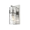 Fontaine Collection Glass Wall Sconce - Dimmable, 1 Bulb, Damp Rated, Elegant Design - 3 of 4