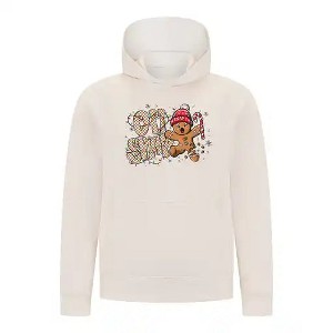 Everyday Kids Christmas Collection Oh Snap Boys Pullover Hoodie – Funny Gingerbread Holiday Sweatshirt - 1 of 4