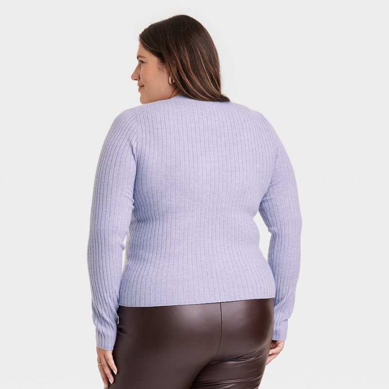Women's Fine Gauge Scoop Neck Sweater - A New Day™, 2 of 10