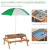 MOEPISY Wooden Bench, Garden, Patio Or Balcony Backyard Furniture - 4 of 4