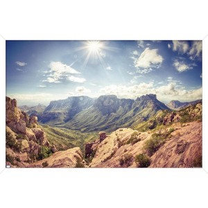 Trends International Texas - Big Bend National Park Framed Wall Poster Prints - 1 of 4