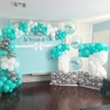 PartyWoo Balloons Teal Turquoise Aqua Dark 12 Inch 50 pcs - 3 of 4