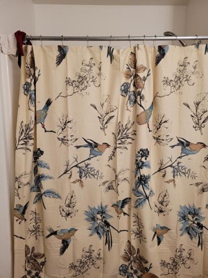 Ramsey Birds Cotton Printed Shower