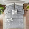 5Pcs Comforter Set, Farmhouse Bedding Set, Microfiber Bed Comforter - 4 of 4