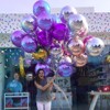 PartyWoo Foil Balloons Purple Pearl Round 22 Inch 6 pcs - 2 of 4
