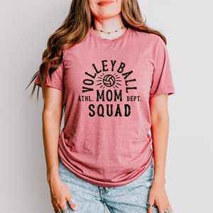 Simply Sage Market Volleyball Mom Squad Short Sleeve Tee - 1 of 4