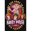 Girl's Harry Potter Dobby Has Come to Save Cartoon T-Shirt - image 2 of 4