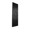 Wood Geometric Handmade Intricately Carved Radial Wall Decor Black - Olivia & May - 3 of 4