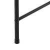3-Shelf over the Toilet Steel Wall Mount Storage Shelf Unit, Black, Holds up to 30 lb Capacity - 4 of 4