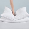 Peace Nest 2 Pack Goose Feather Pillow with Breathable Cotton Cover - 3 of 4