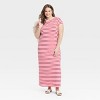 Women's Short Sleeve Knit Maxi Dress - A New Day™ - 3 of 3