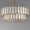 Maxim Lighting Miramar 6 - Light Chandelier in  Capiz/Natural Aged Brass - 4 of 4
