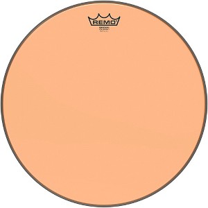 Remo Emperor Colortone Orange Drum Head - 1 of 2