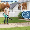 Leaf Blower Cordless Brushless- 20V Electric Leaf Blower 700CFM & 2 Speed Modes with Charger, 1*4.0Ah Battery Powered for Lawn Care - 3 of 4