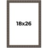 PosterPalooza | 18x26 Modern Bamboo Picture Frame, UV Acrylic, 5 Finishes - 2 of 4