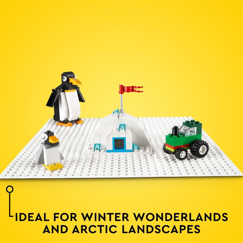 LEGO Classic White Baseplate 11026 Building Kit, 3 of 7