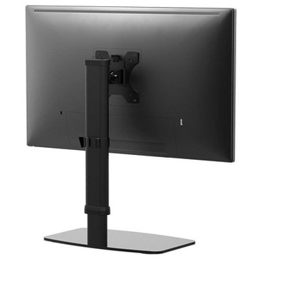 Black Adjustable Height Steel Standing Desk Converter