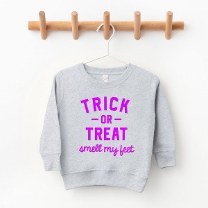 The Juniper Shop Smell My Feet Puff Print Toddler Graphic Sweatshirt - 1 of 4