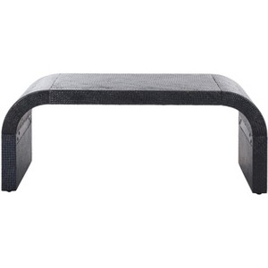 Pipat Curved Pandan Coffee Table - COF6611 - Safavieh - 1 of 4
