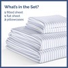 Kids 4 Piece Bed Sheet Set - Cute & Cozy Wrinkle-Resistant with Vibrant Designs - CGK Linens. - 2 of 4