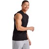 Hanes Men's Cotton Muscle Tank, 3-Pack - 4 of 4