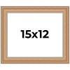 PosterPalooza | Weathered Yellow Picture Frame - UV Acrylic, Backing Board, Hanging Hardware Included - 2 of 4