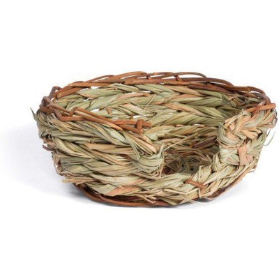 Prevue Pet Small Oval Pet Nest Woven Natural Grass - 1070