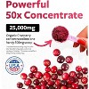 USDA Organic Cranberry Concentrate, Pure Cranberry Juice Concentrate for Urinary Tract, Joint & Kidney Health Support, Pure Co, 100 or 200 servings - 4 of 4