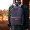 Wrangler Powell Denim Backpack for Mens Womens Kids, Brand Logo Water Resistant Casual Daypack for Travel School with Padded Laptop Notebook Sleeve - 4 of 4