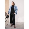 Women's Mockneck Ribbed Sweater - Dex - 3 of 4