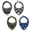 The Peanutshell Bandana Cotton Baby Drool Bibs for Boys and Girls - image 2 of 4