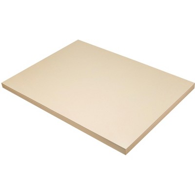Pacon Medium Weight Tagboard, 18 x 24 Inches, 9 Pt, Manila, Pack of 100