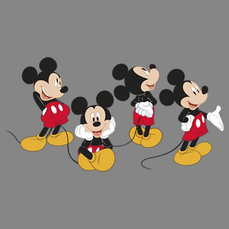 Boy's Disney Mickey Mouse Cute Poses Performance Tee, 2 of 5