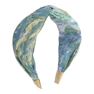 Unique Bargains Women's Wide Tie Printed Headbands 1 Pc - 1 of 4