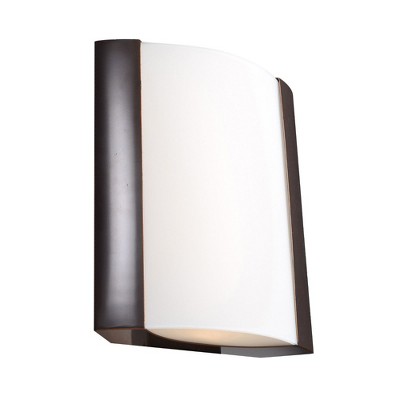 Bronze 10" Dimmable LED Wall Sconce