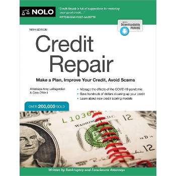 Credit Repair - 16th Edition by  Amy Loftsgordon & Cara O'Neill (Paperback)