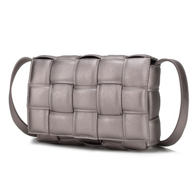 MKF Collection Ginger Woven Women’s Shoulder Crossbody Bag by Mia K