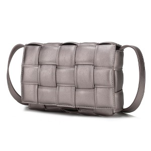 MKF Collection Ginger Woven Women’s Shoulder Crossbody Bag by Mia K - 1 of 4