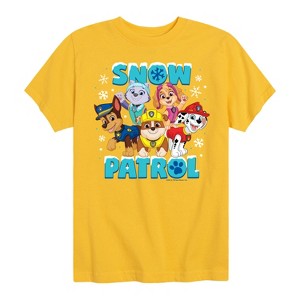 Boys' - Paw Patrol - Snow Patrol Short Sleeve Graphic T-Shirt - 1 of 4