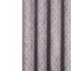 Kate Aurora 2 Piece Contemporary Chic Metallic Abstract Circles Light Filtering Grommet Top Curtains - 4 of 4